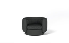 Group armchair with swivel base - informal