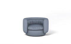 Group armchair with swivel base - informal
