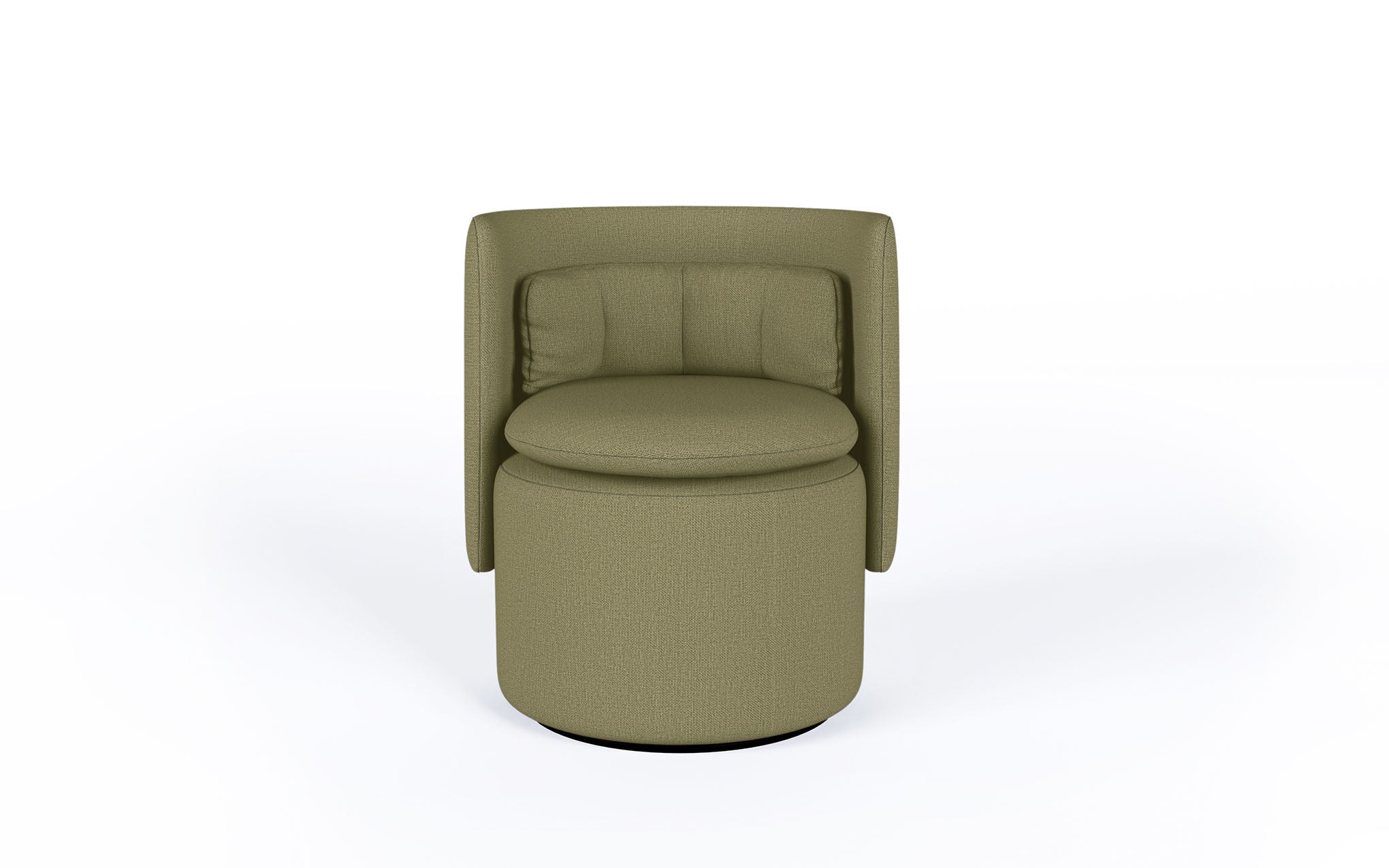 Group cocktail chair with fixed base