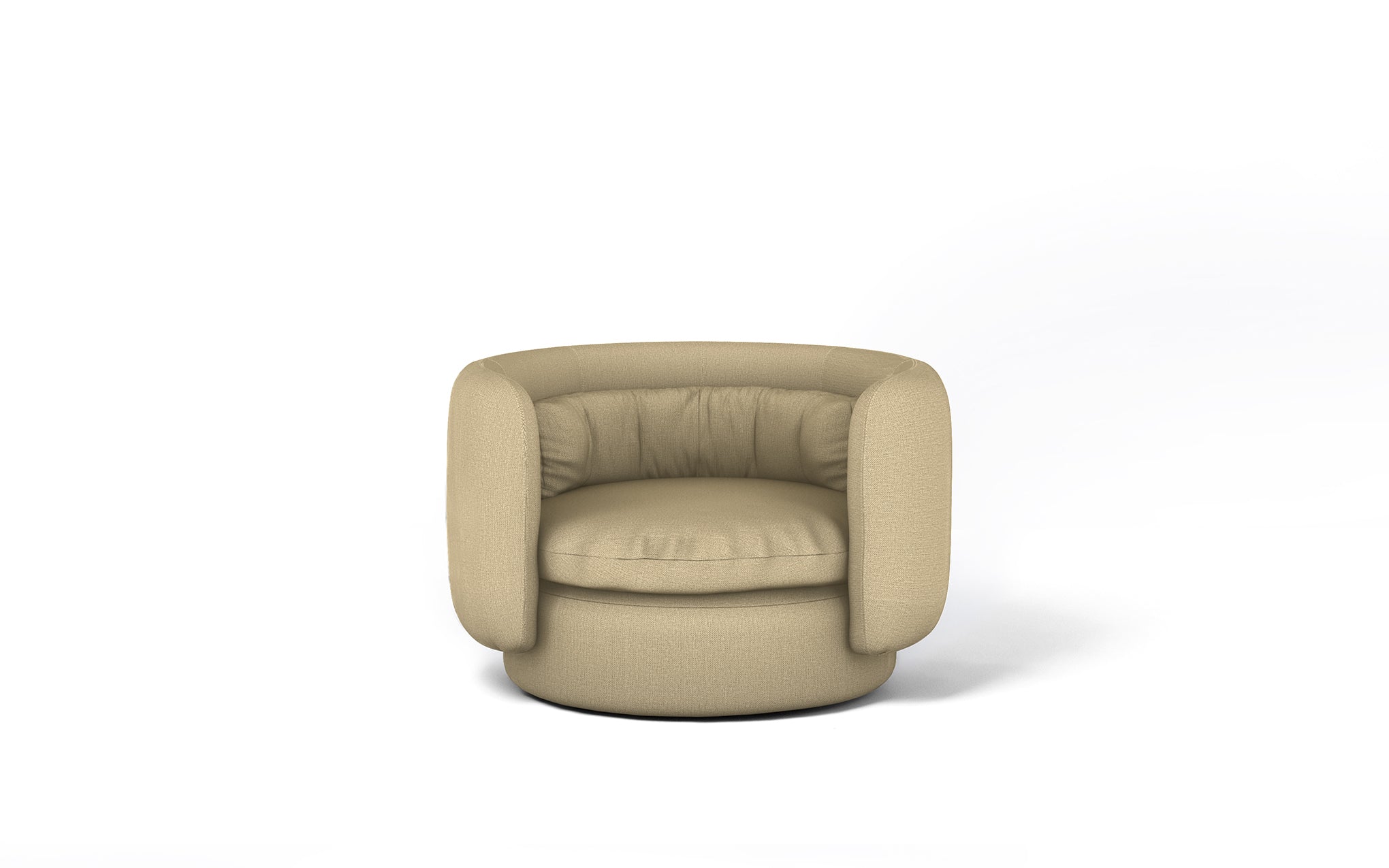 Group armchair with fixed base - informal