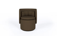 Group cocktail chair with fixed base