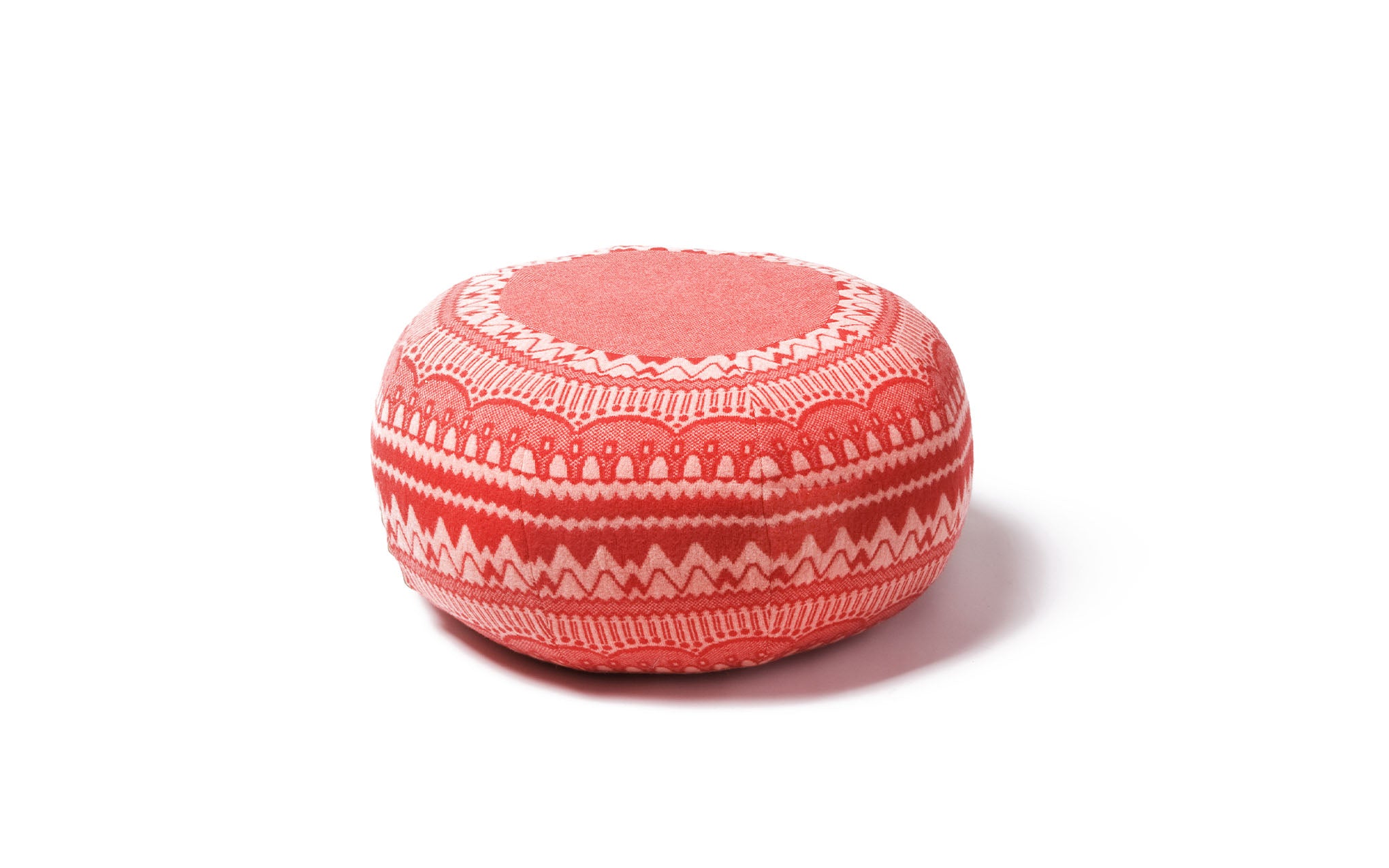 Frank pouffe in Zig Zag