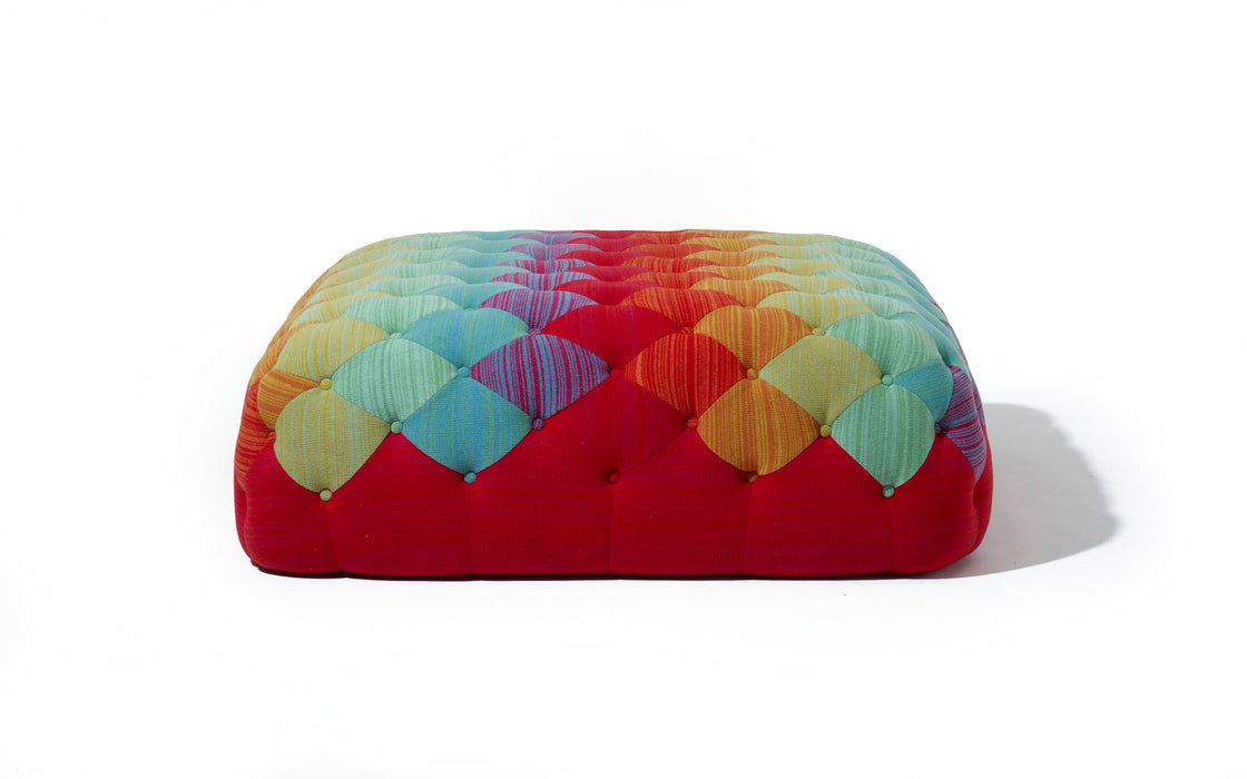 Motley ottoman
