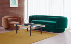 Group three seat sofa - formal