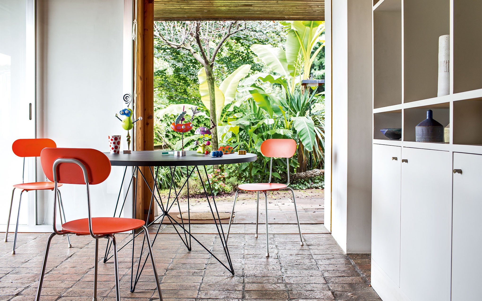 Mariolina stacking chair - set of 4 by Enzo Mari for Magis | SCP
