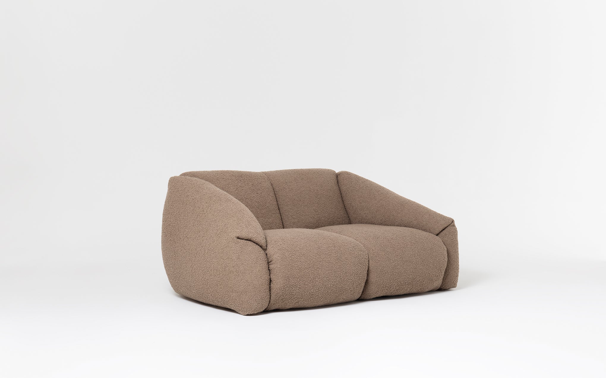 Puffer two seat sofa