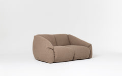 Puffer two seat sofa