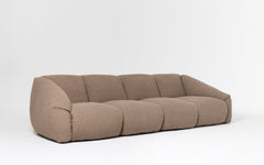 Puffer four seat sofa