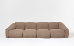 Puffer four seat sofa