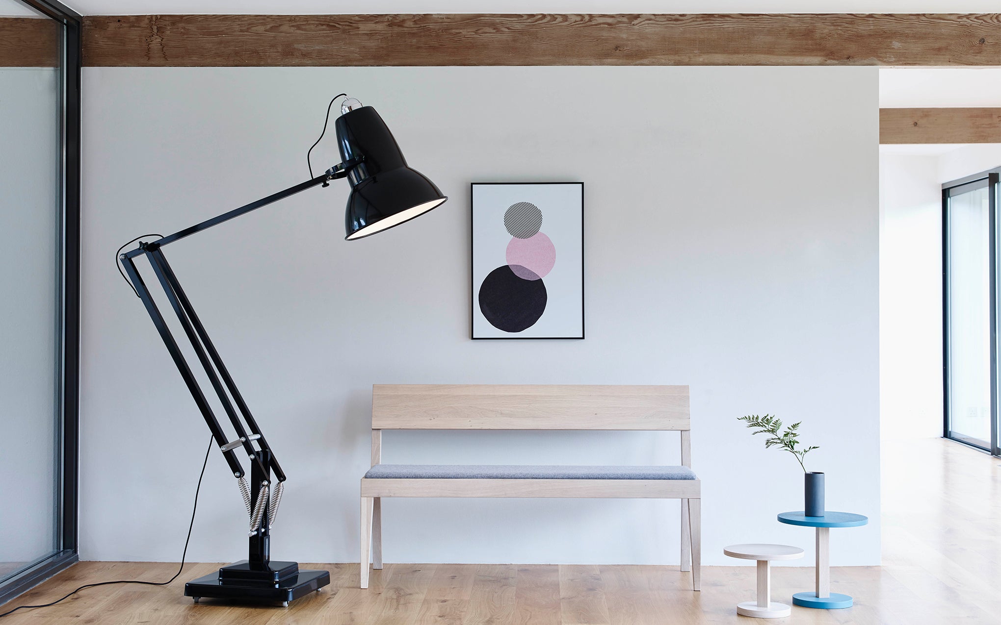 Original Type 1227 Giant floor light by Anglepoise SCP