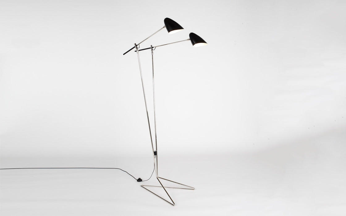 305 Doublepod floor lamp