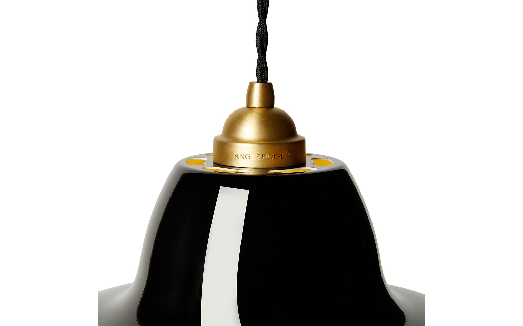 Original 1227 Midi Wide brass pendant