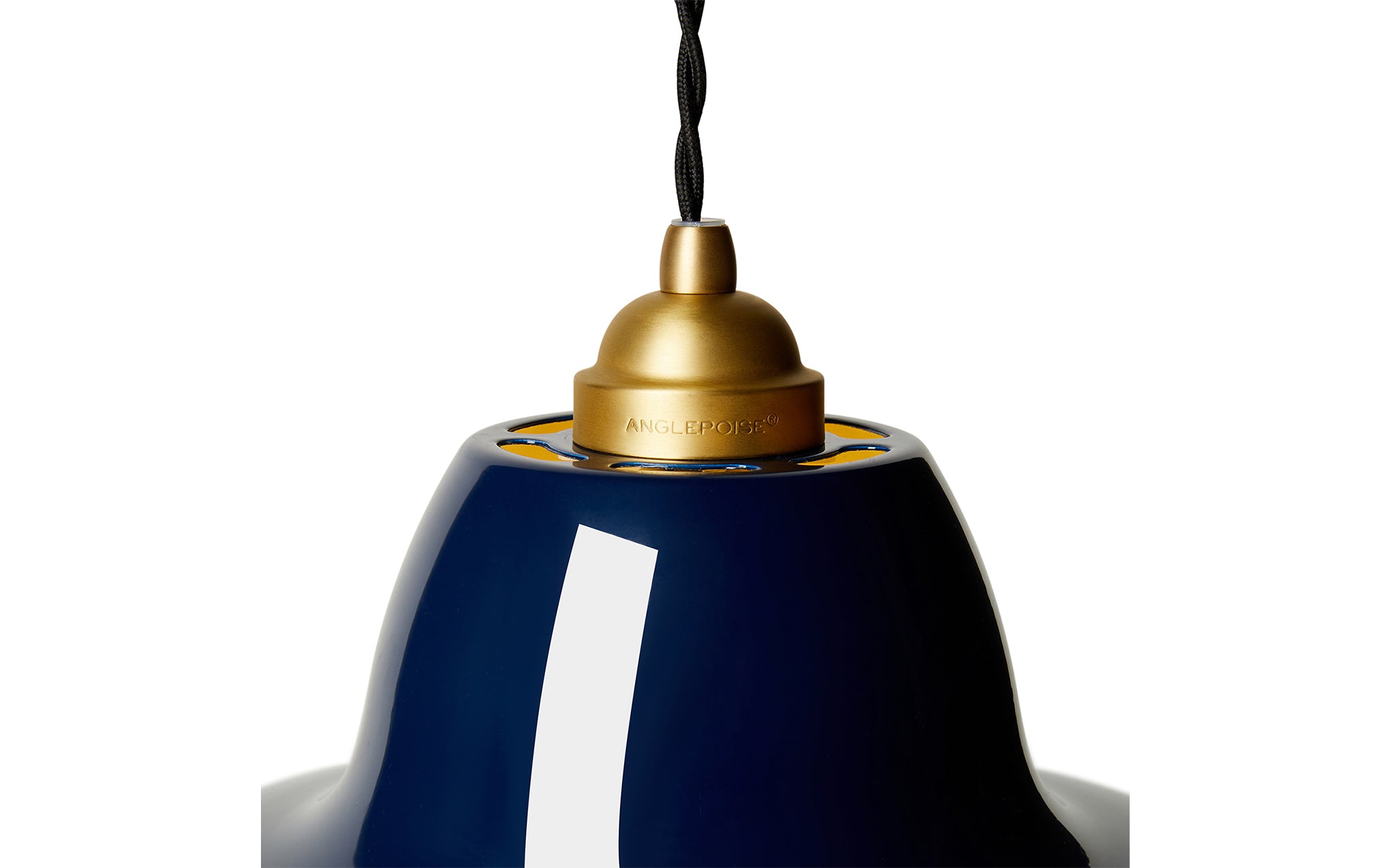 Original 1227 Midi Wide brass pendant