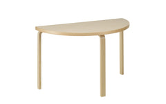 Aalto table - half round