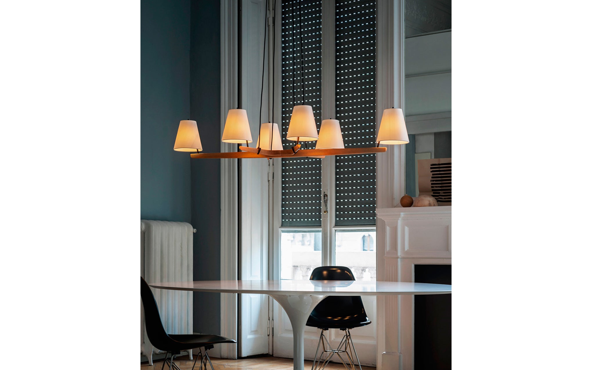 Admont 6 pendant light