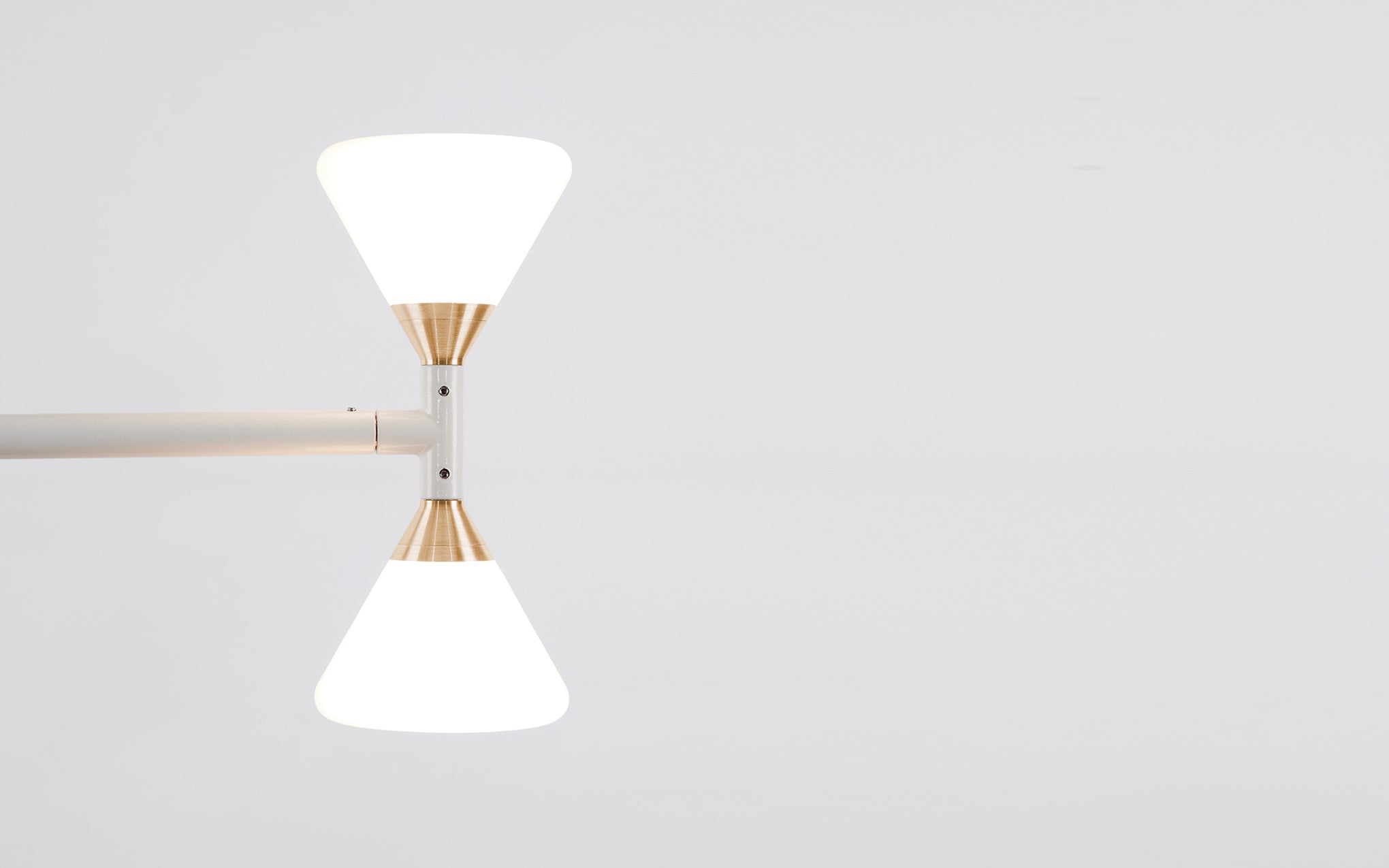 Apollo chandelier - 10 lights vertical