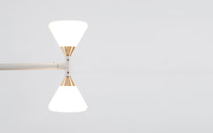 Apollo chandelier - 10 lights vertical