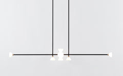 Apollo chandelier - 10 lights horizontal