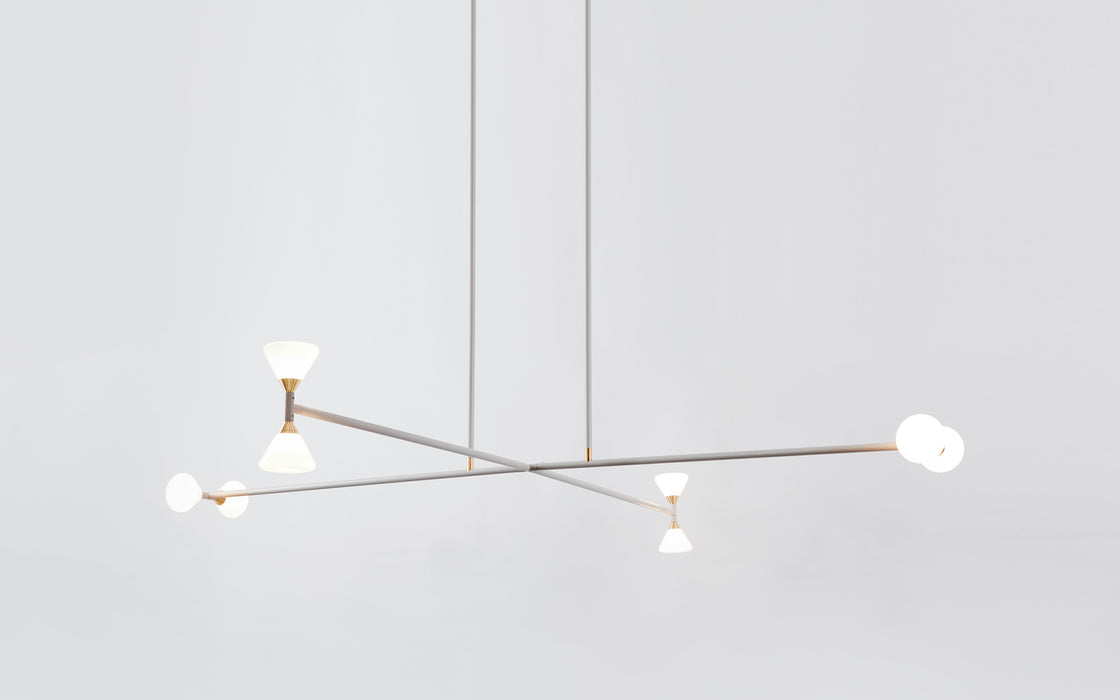 Apollo chandelier - 8 lights
