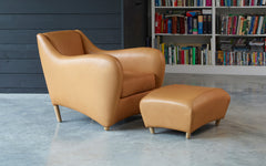 Balzac armchair & ottoman