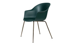 Bat dining chair - un-upholstered with conic base