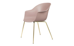 Bat dining chair - un-upholstered with conic base