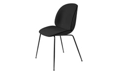 Beetle dining chair - front upholstered with conic base