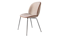 Beetle dining chair - upholstered with conic base