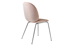 Beetle dining chair - upholstered with conic base