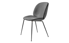 Beetle dining chair - upholstered with conic base
