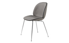 Beetle dining chair - upholstered with conic base