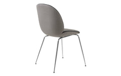 Beetle dining chair - upholstered with conic base