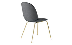 Beetle dining chair - upholstered with conic base