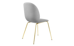 Beetle dining chair - upholstered with conic base