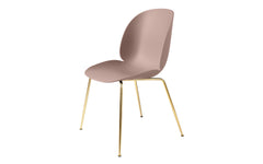 Beetle dining chair - un-upholstered with conic base
