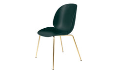 Beetle dining chair - un-upholstered with conic base