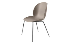 Beetle dining chair - un-upholstered with conic base