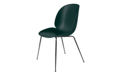 Beetle dining chair - un-upholstered with conic base