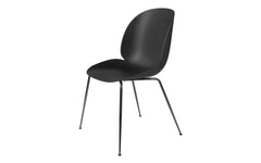 Beetle dining chair - un-upholstered with conic base