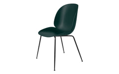 Beetle dining chair - un-upholstered with conic base