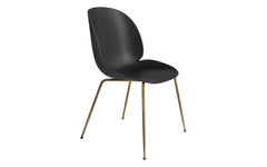 Beetle dining chair - un-upholstered with conic base