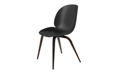 Beetle dining chair - un-upholstered with wood base
