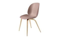 Beetle dining chair - un-upholstered with wood base