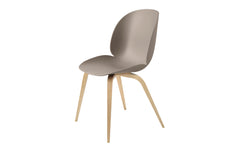 Beetle dining chair - un-upholstered with wood base