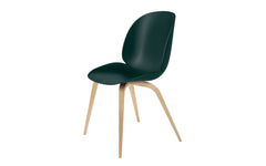 Beetle dining chair - un-upholstered with wood base