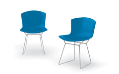 Plastic Bertoia side chair - set of 2