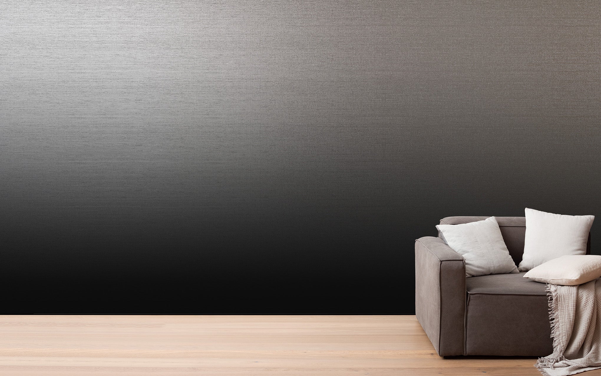 Brasscloth wallpaper