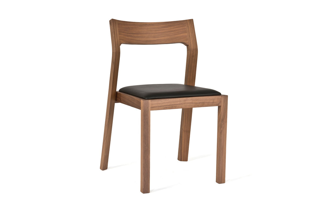 Ex-Display Profile stacking chair - walnut