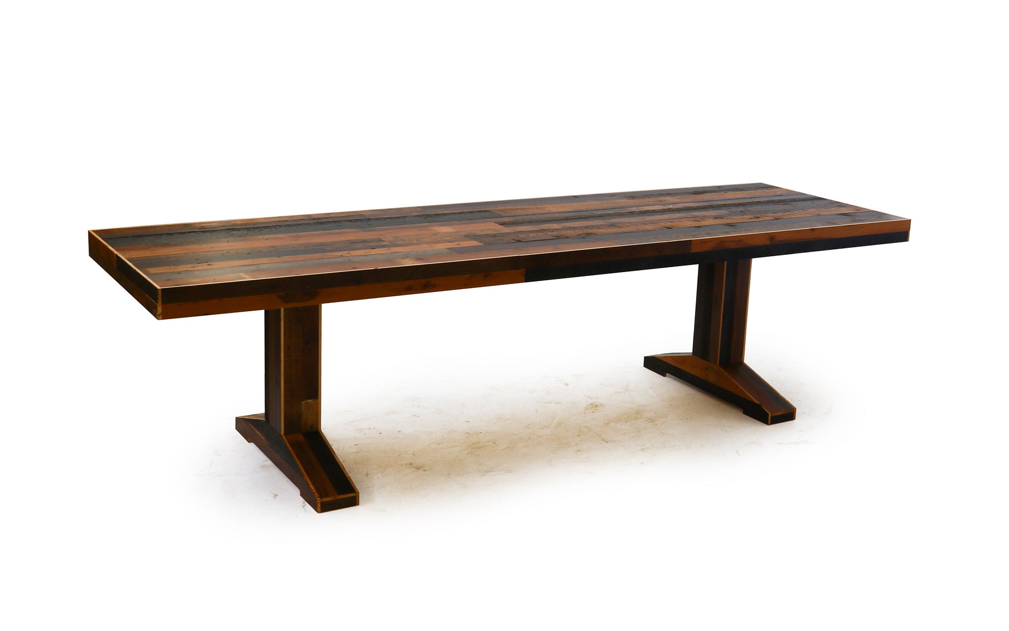 Canteen table in Scrapwood