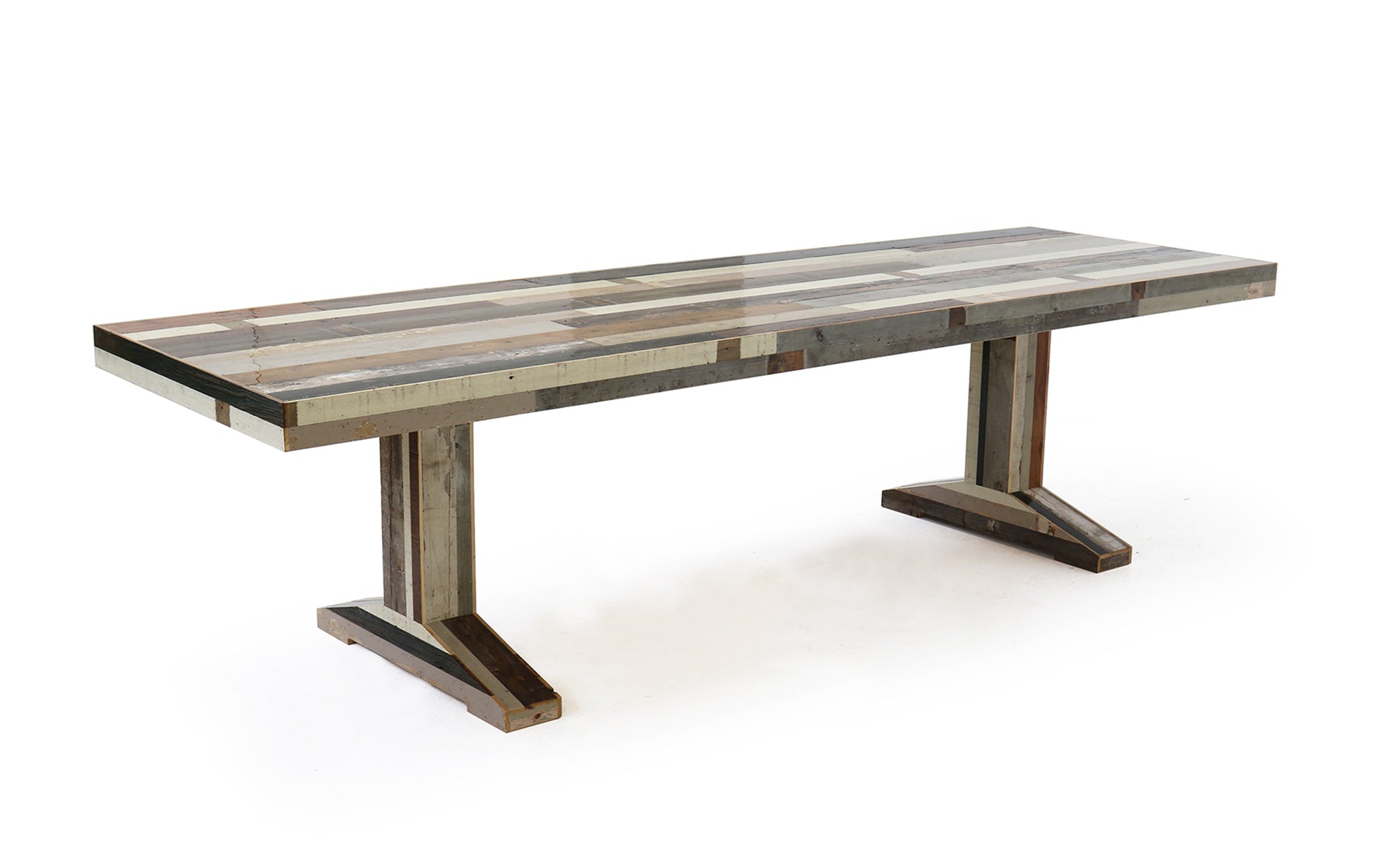 Canteen table in Scrapwood